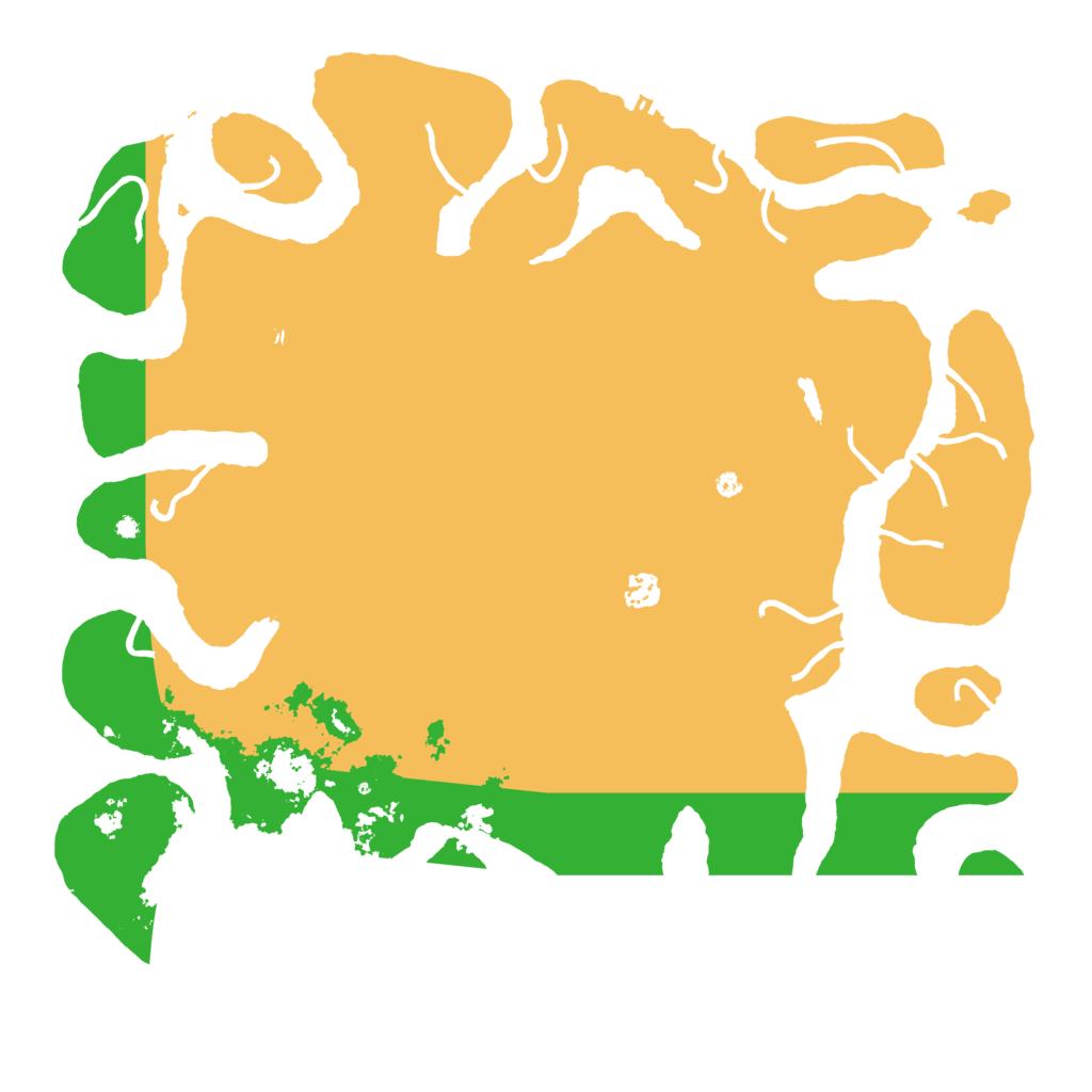 Biome Rust Map: Procedural Map, Size: 4500, Seed: 17590