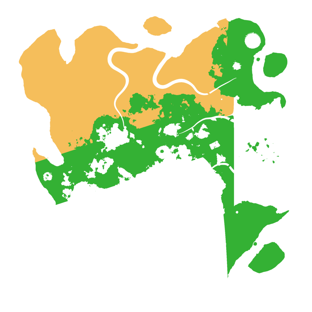 Biome Rust Map: Procedural Map, Size: 3500, Seed: 1595292859