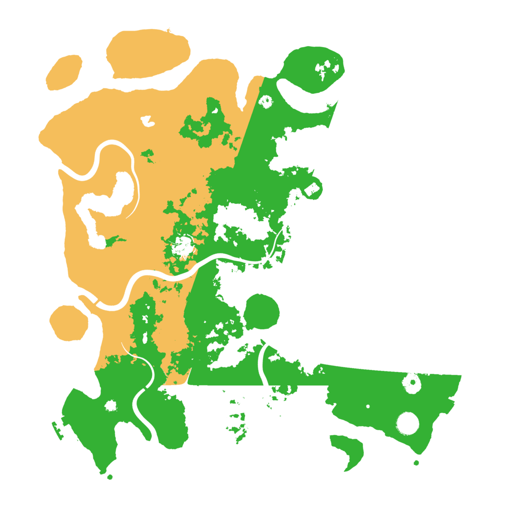 Biome Rust Map: Procedural Map, Size: 4000, Seed: 32000