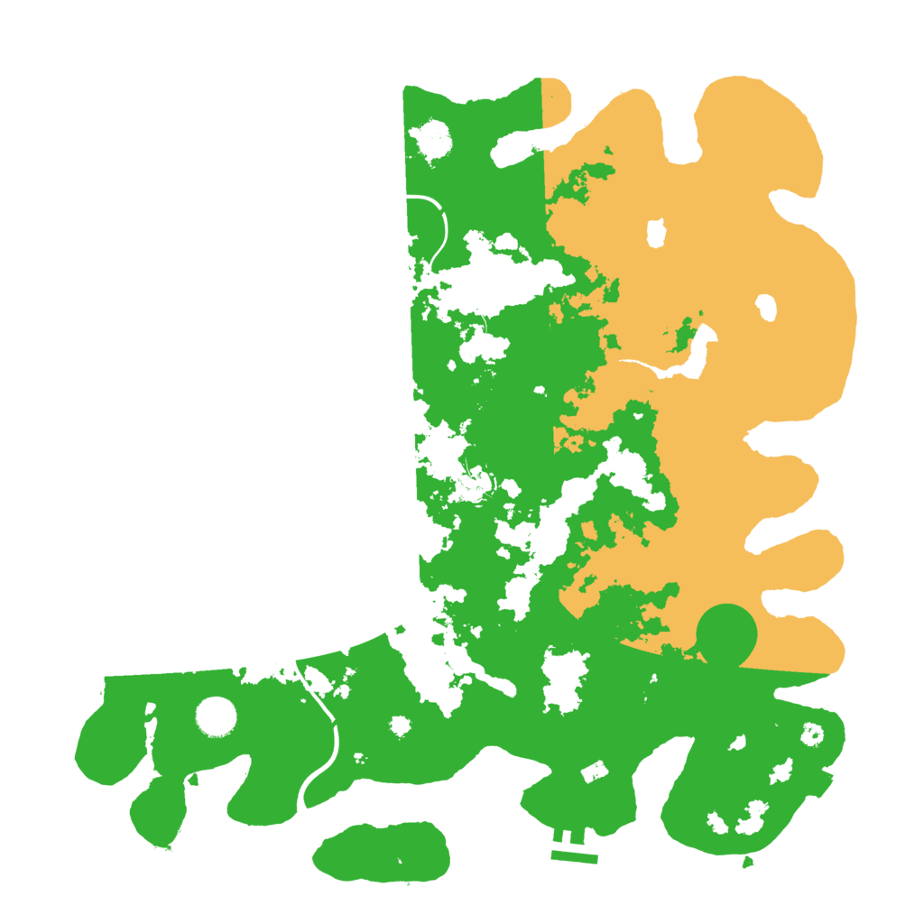 Biome Rust Map: Procedural Map, Size: 4000, Seed: 290220