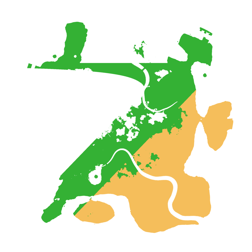 Biome Rust Map: Procedural Map, Size: 2750, Seed: 1223738434