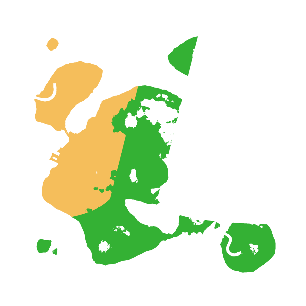 Biome Rust Map: Procedural Map, Size: 2524, Seed: 29