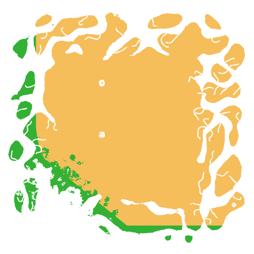 Biome Rust Map: Procedural Map, Size: 6000, Seed: 474897734