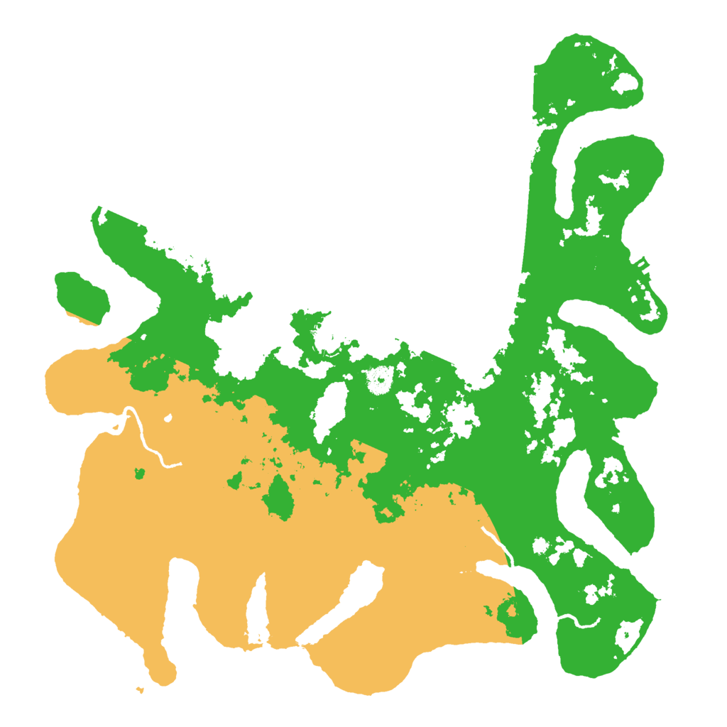 Biome Rust Map: Procedural Map, Size: 4000, Seed: 94937878