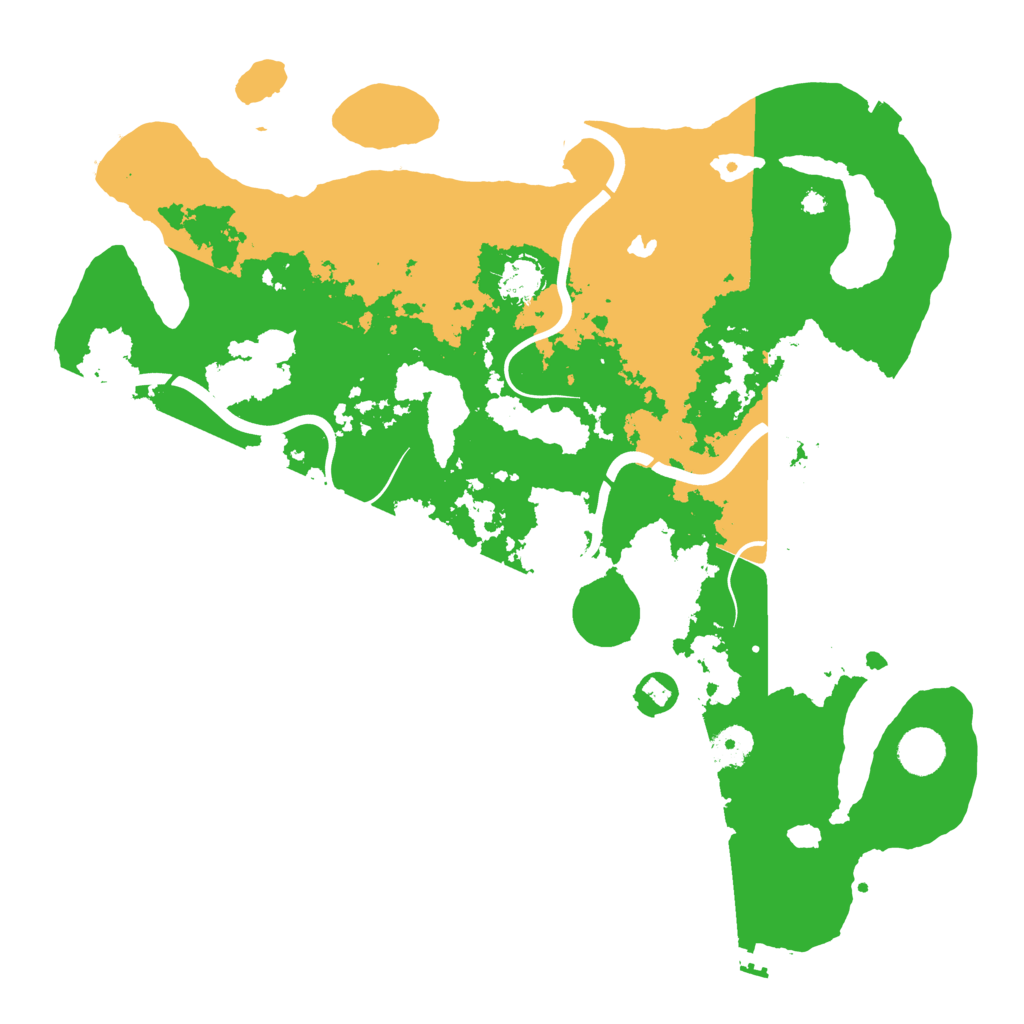 Biome Rust Map: Procedural Map, Size: 4000, Seed: 1527232810