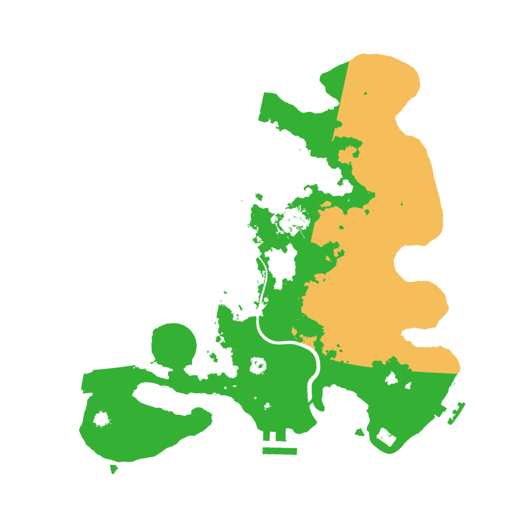 Biome Rust Map: Procedural Map, Size: 3000, Seed: 37802