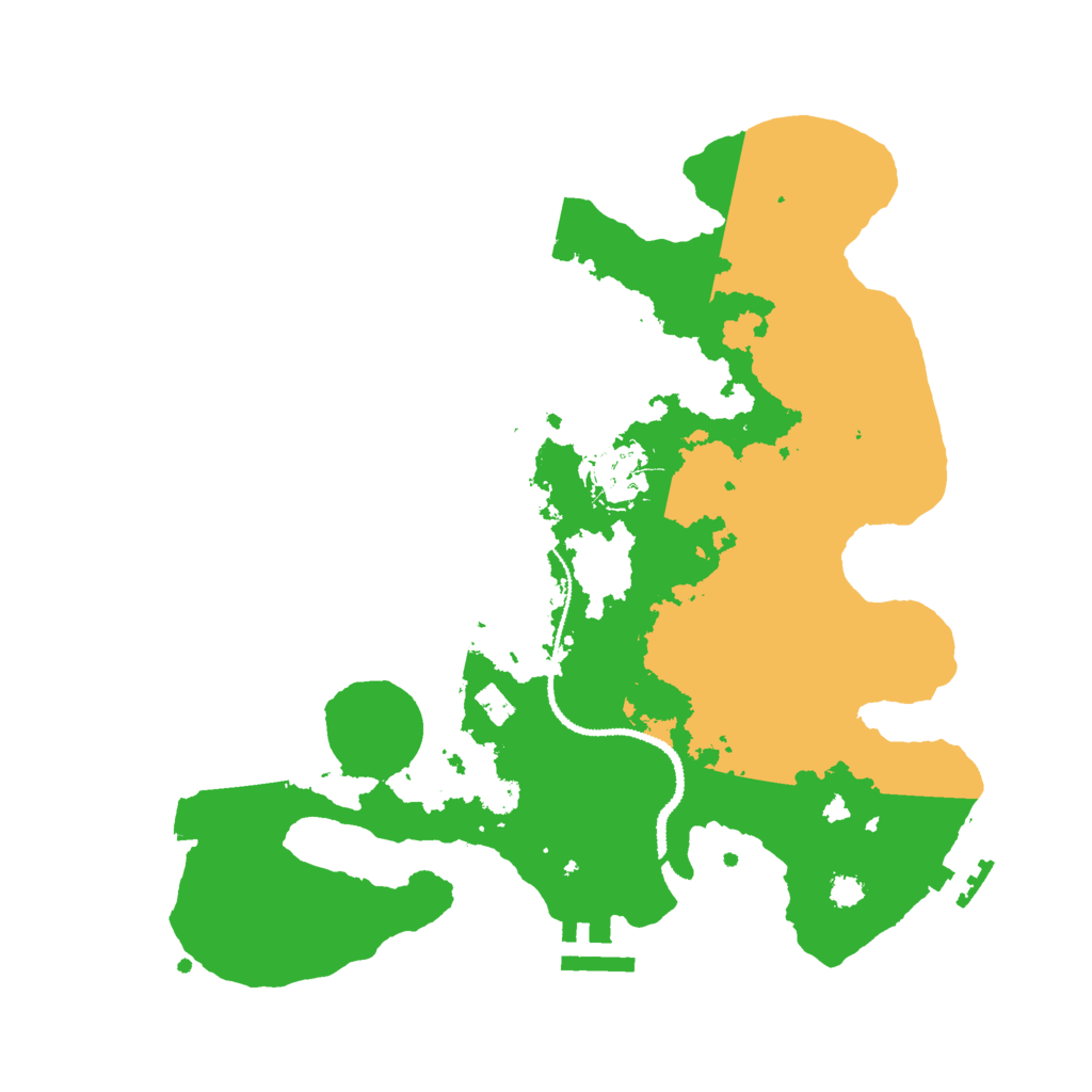 Biome Rust Map: Procedural Map, Size: 3000, Seed: 37802