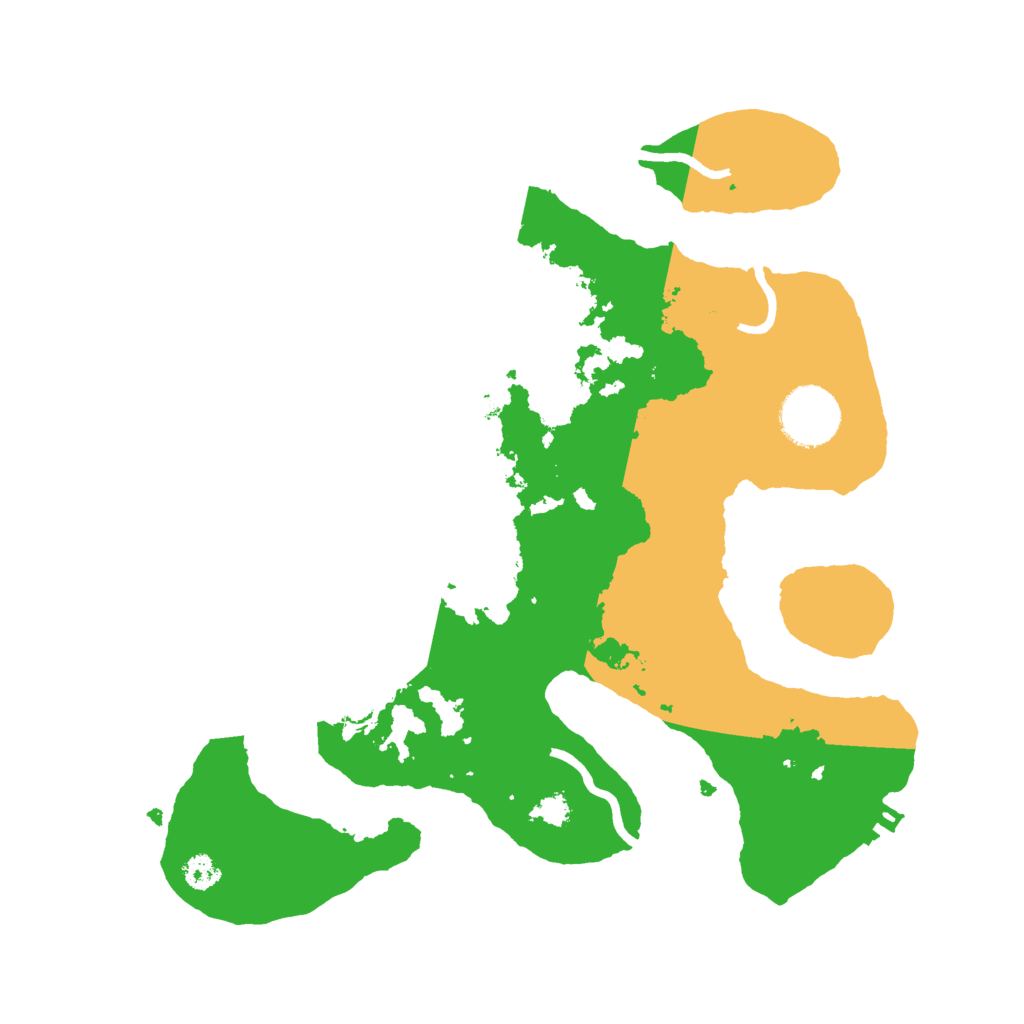 Biome Rust Map: Procedural Map, Size: 3000, Seed: 37802