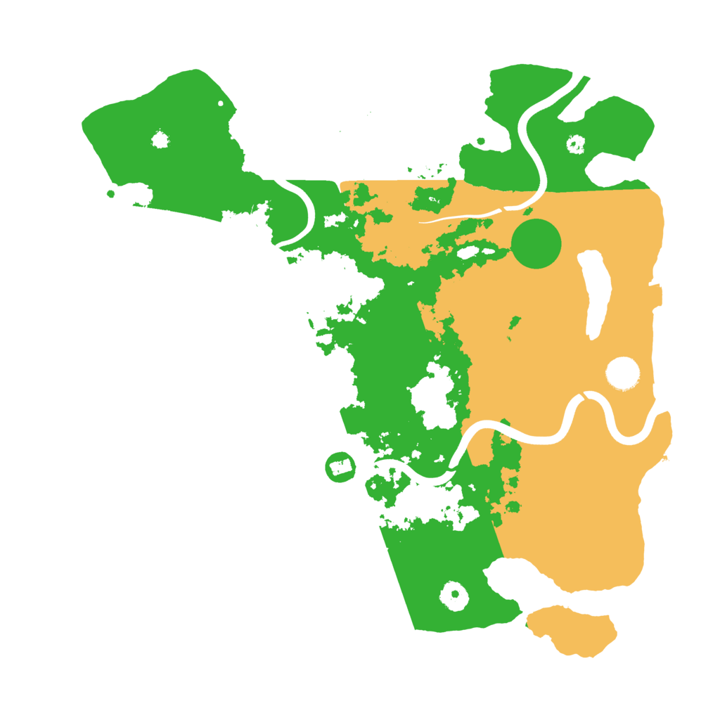 Biome Rust Map: Procedural Map, Size: 3800, Seed: 240502050