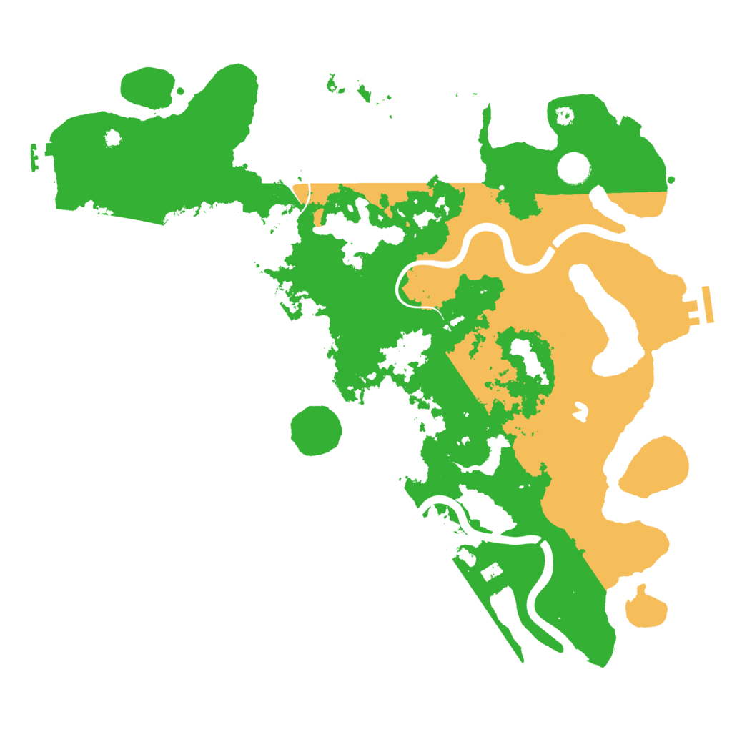 Biome Rust Map: Procedural Map, Size: 4000, Seed: 808712