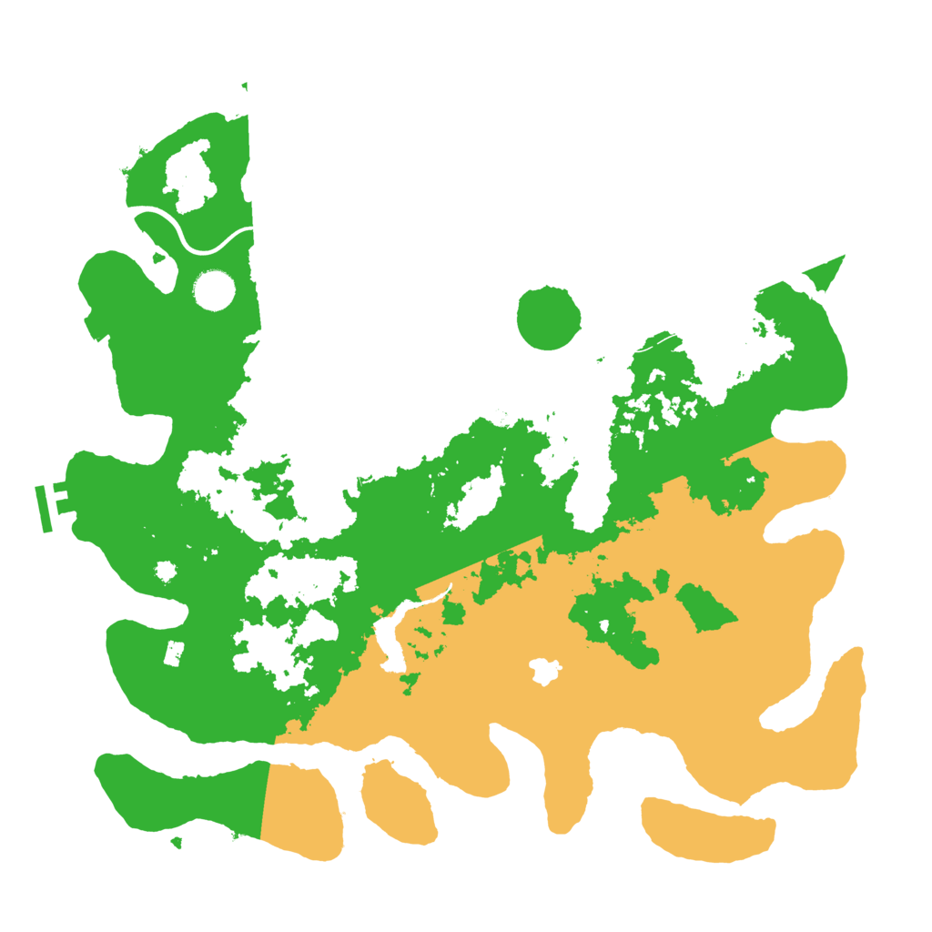 Biome Rust Map: Procedural Map, Size: 4000, Seed: 40000000