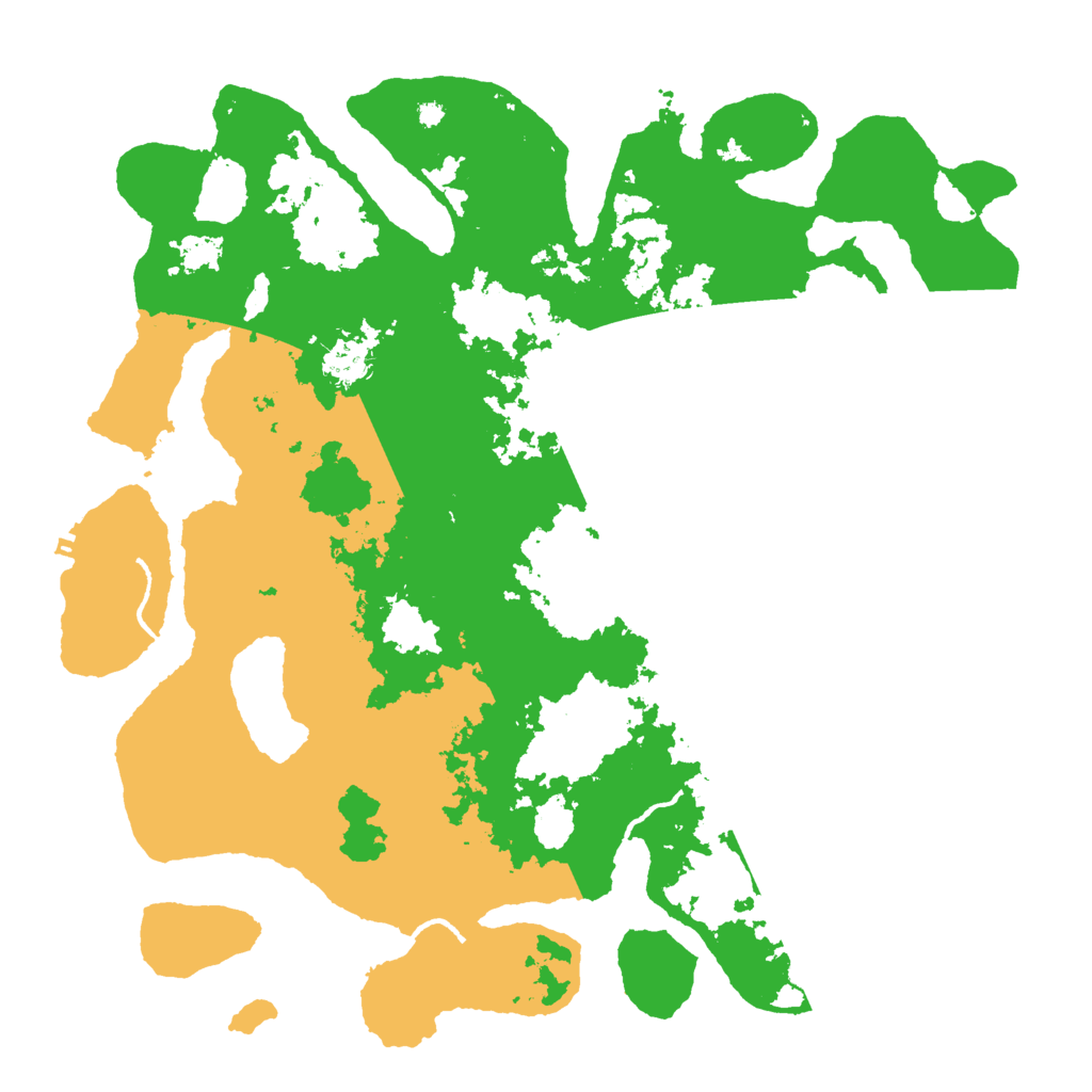 Biome Rust Map: Procedural Map, Size: 4000, Seed: 182493834