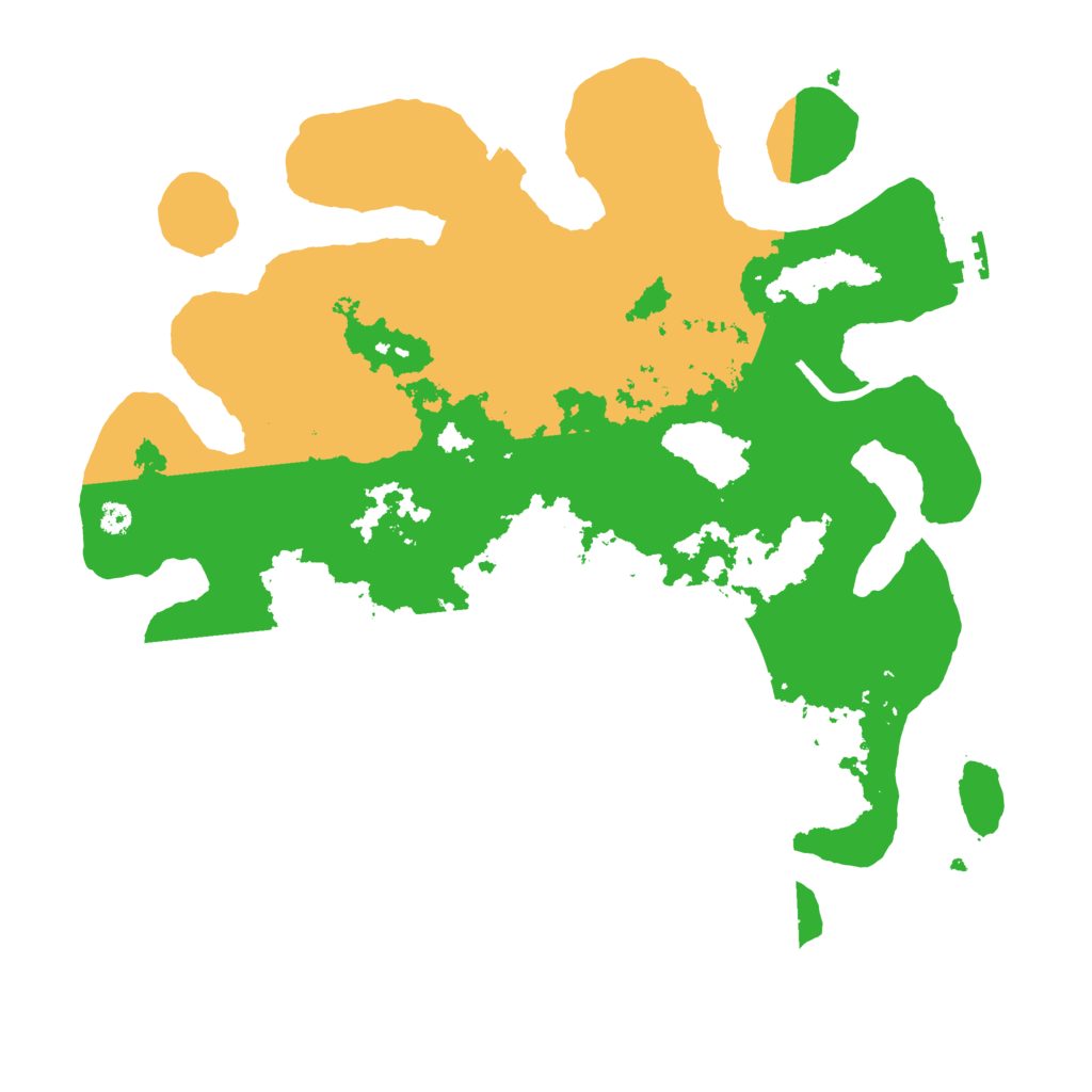 Biome Rust Map: Procedural Map, Size: 3500, Seed: 1948684791