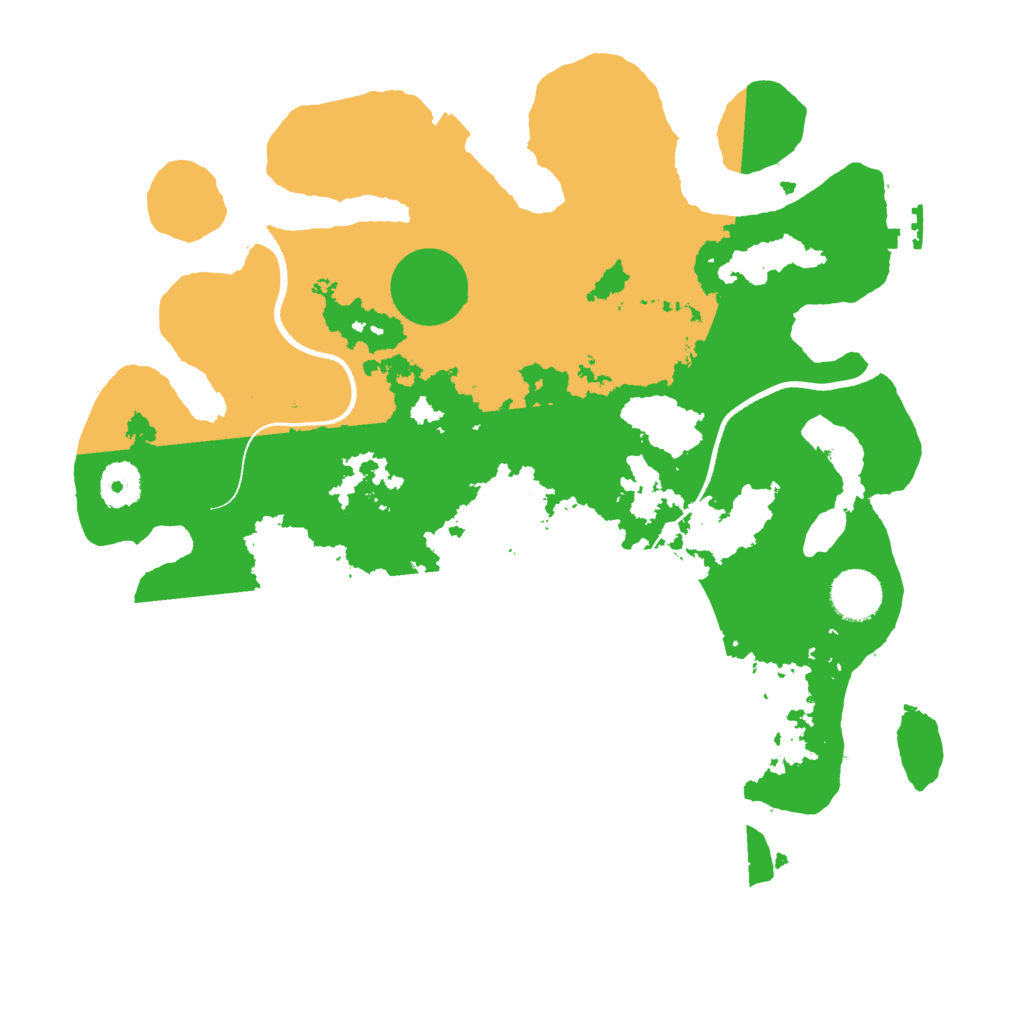 Biome Rust Map: Procedural Map, Size: 3500, Seed: 1948684791