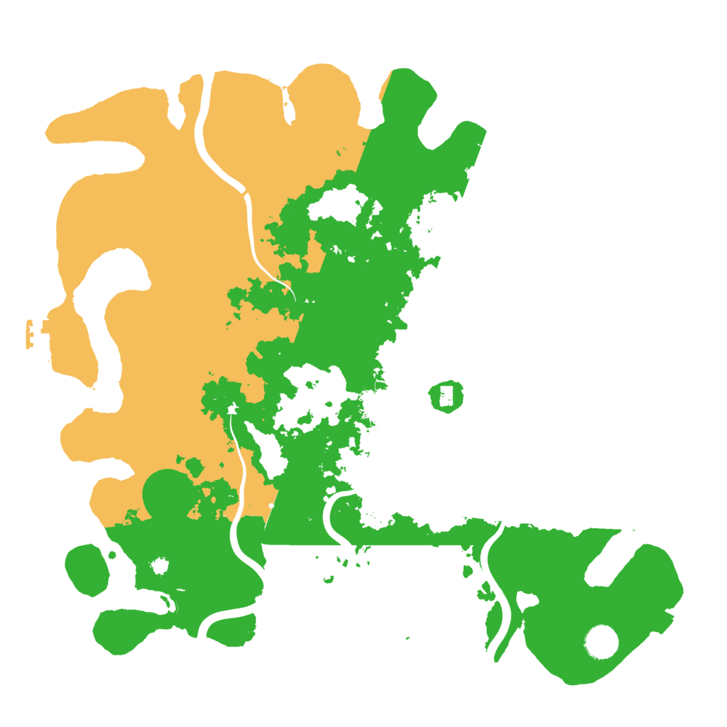 Biome Rust Map: Procedural Map, Size: 3800, Seed: 417976064
