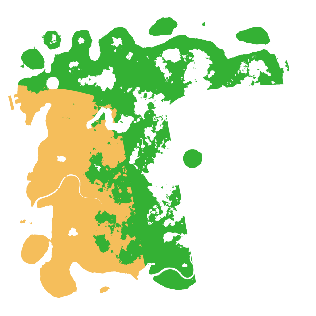 Biome Rust Map: Procedural Map, Size: 4500, Seed: 1003485072