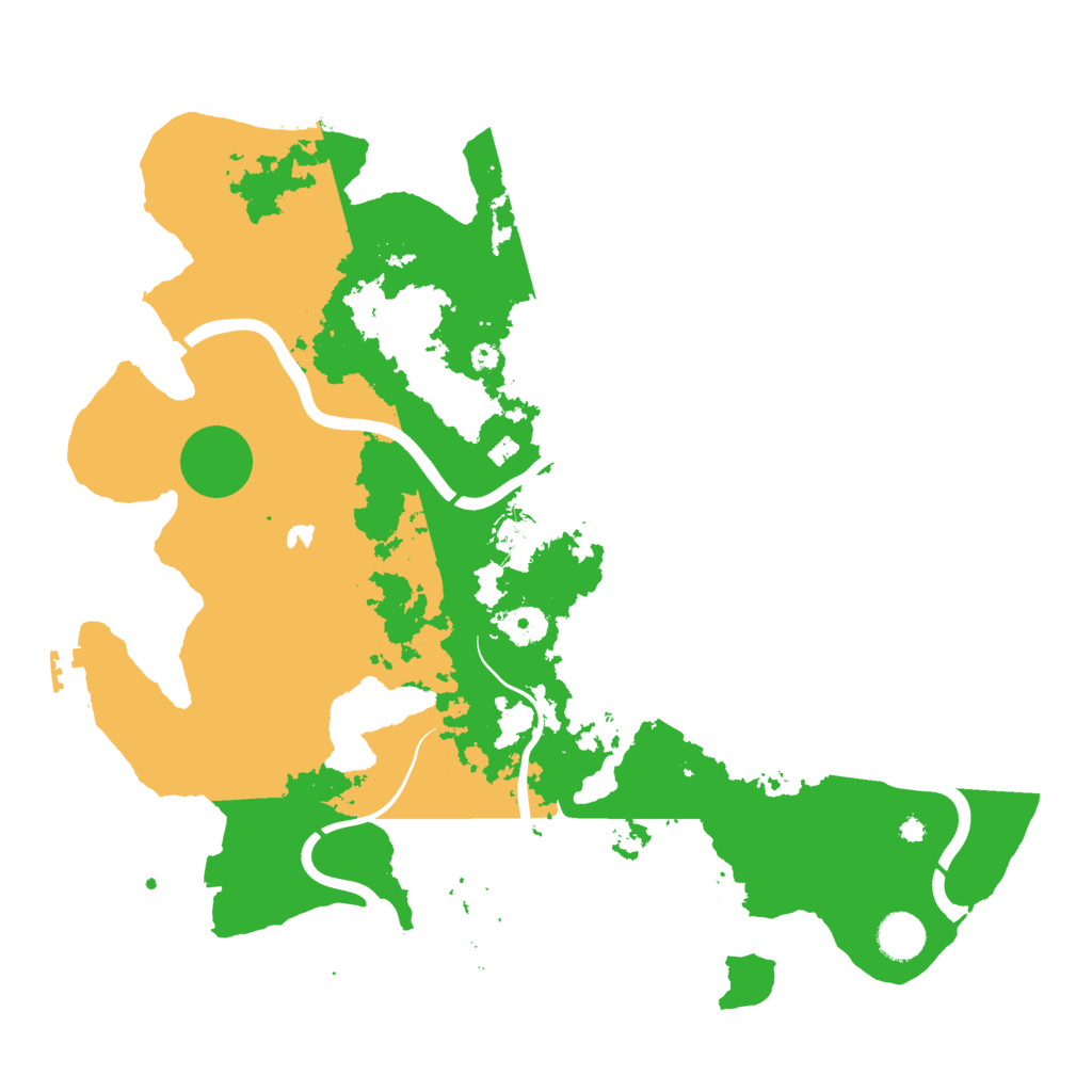 Biome Rust Map: Procedural Map, Size: 4000, Seed: 927965010