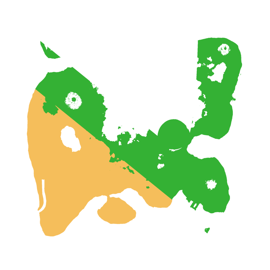 Biome Rust Map: Procedural Map, Size: 2500, Seed: 365065819