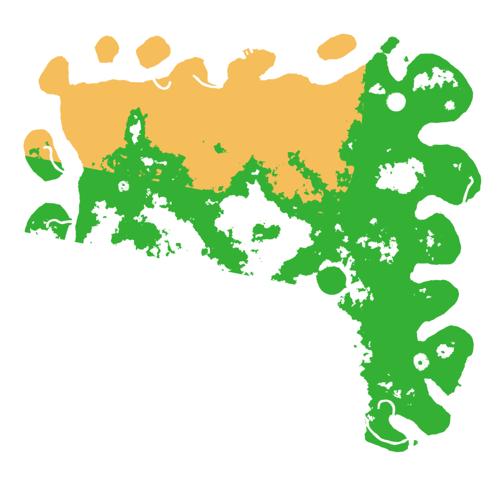 Biome Rust Map: Procedural Map, Size: 4700, Seed: 6738