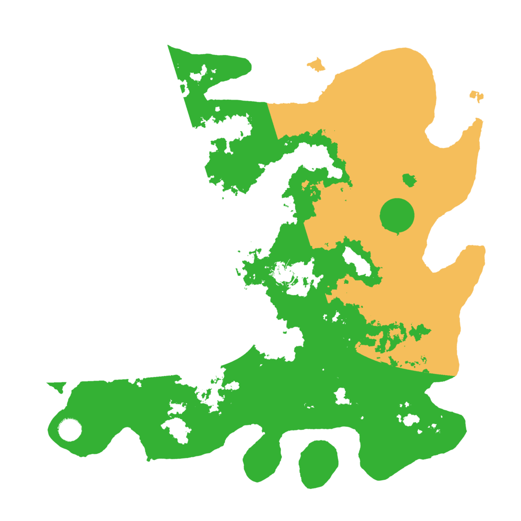 Biome Rust Map: Barren, Size: 4000, Seed: 2018