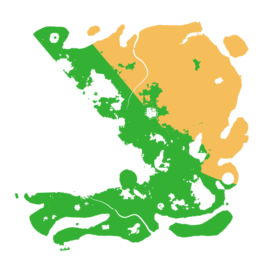 Biome Rust Map: Procedural Map, Size: 4000, Seed: 4023