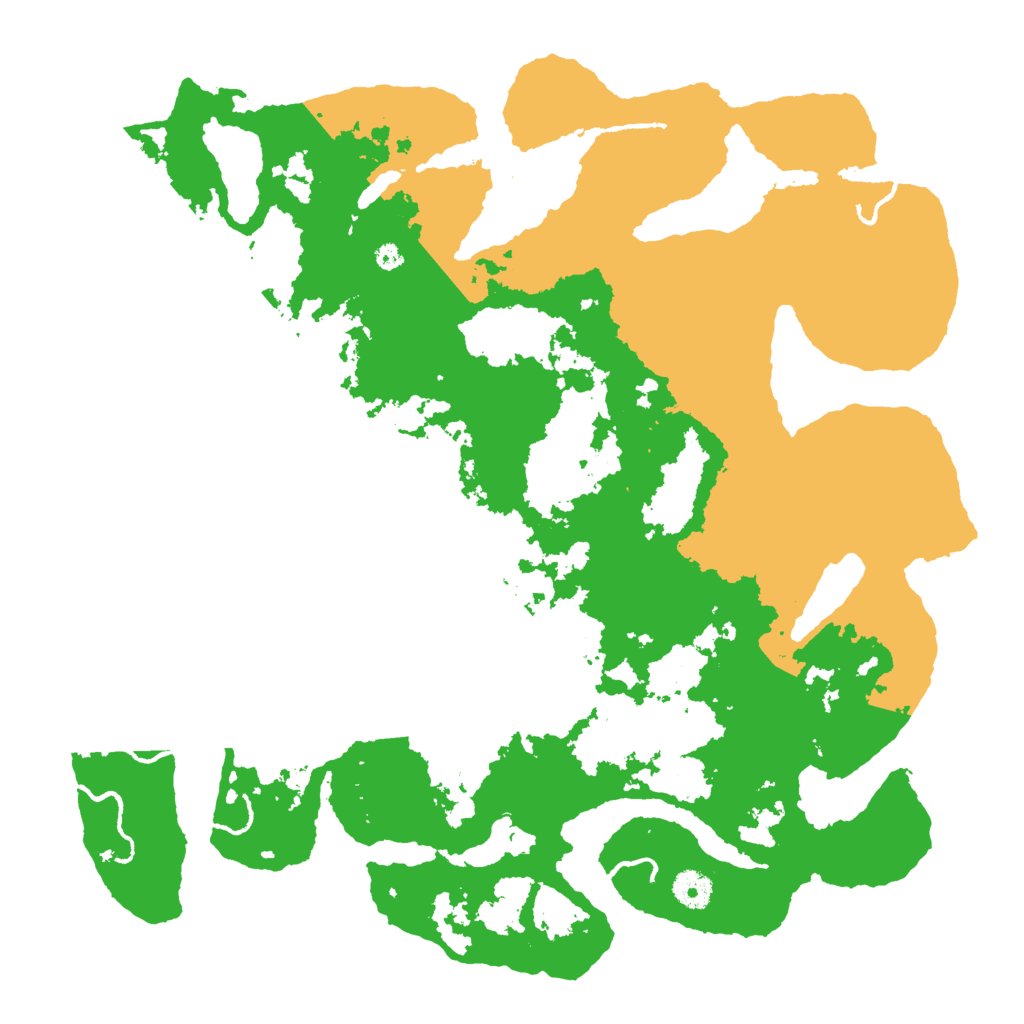 Biome Rust Map: Procedural Map, Size: 4000, Seed: 4023