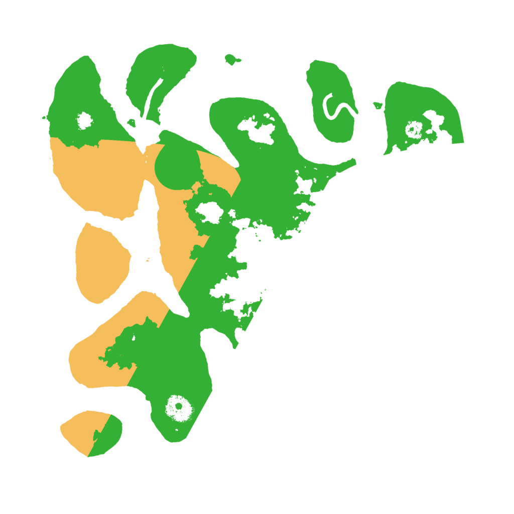 Biome Rust Map: Procedural Map, Size: 3000, Seed: 14700