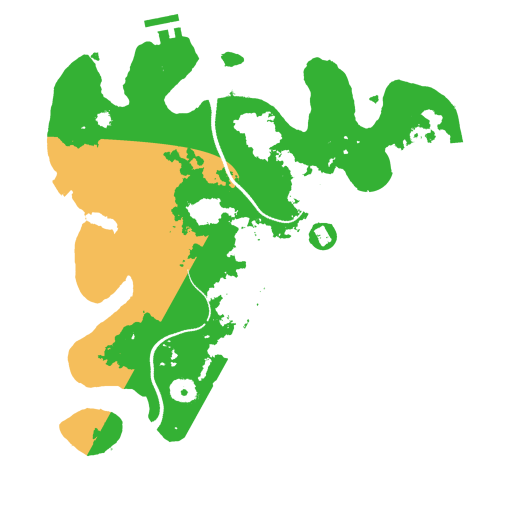 Biome Rust Map: Procedural Map, Size: 3000, Seed: 14700