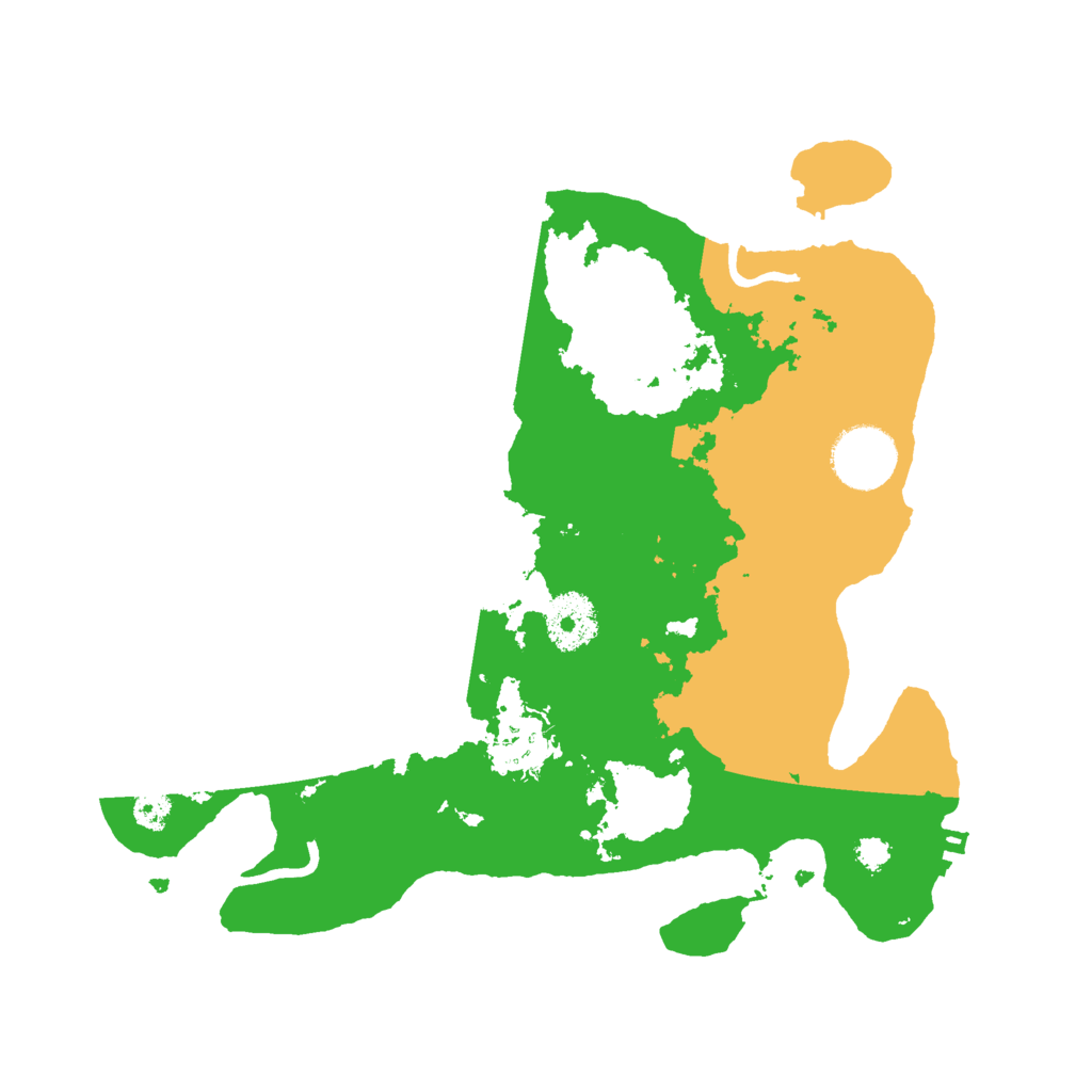 Biome Rust Map: Procedural Map, Size: 3000, Seed: 1674588330