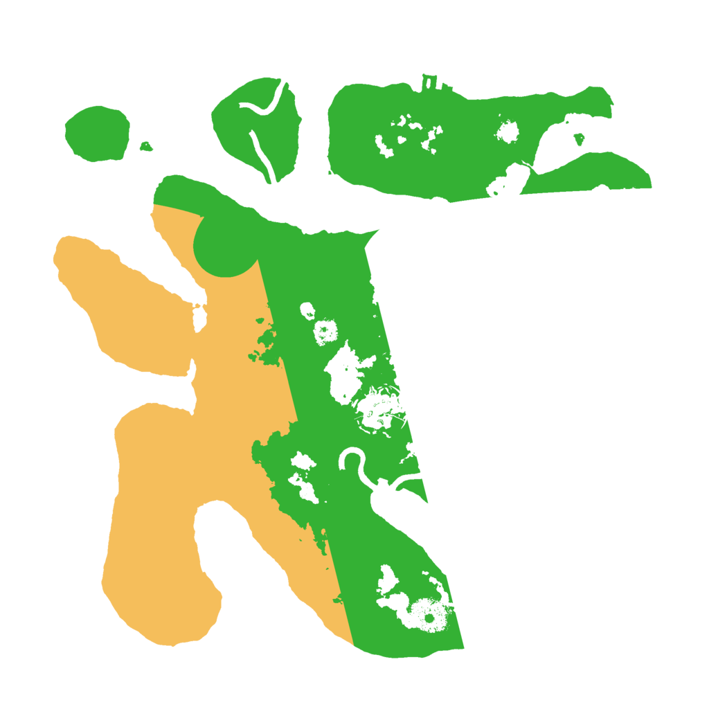 Biome Rust Map: Procedural Map, Size: 3000, Seed: 47281