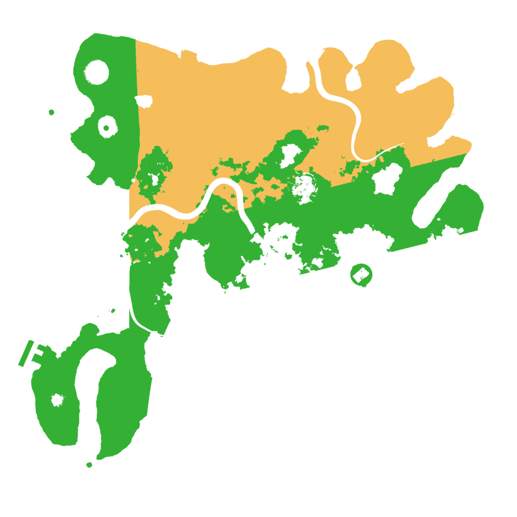 Biome Rust Map: Procedural Map, Size: 3750, Seed: 82151928