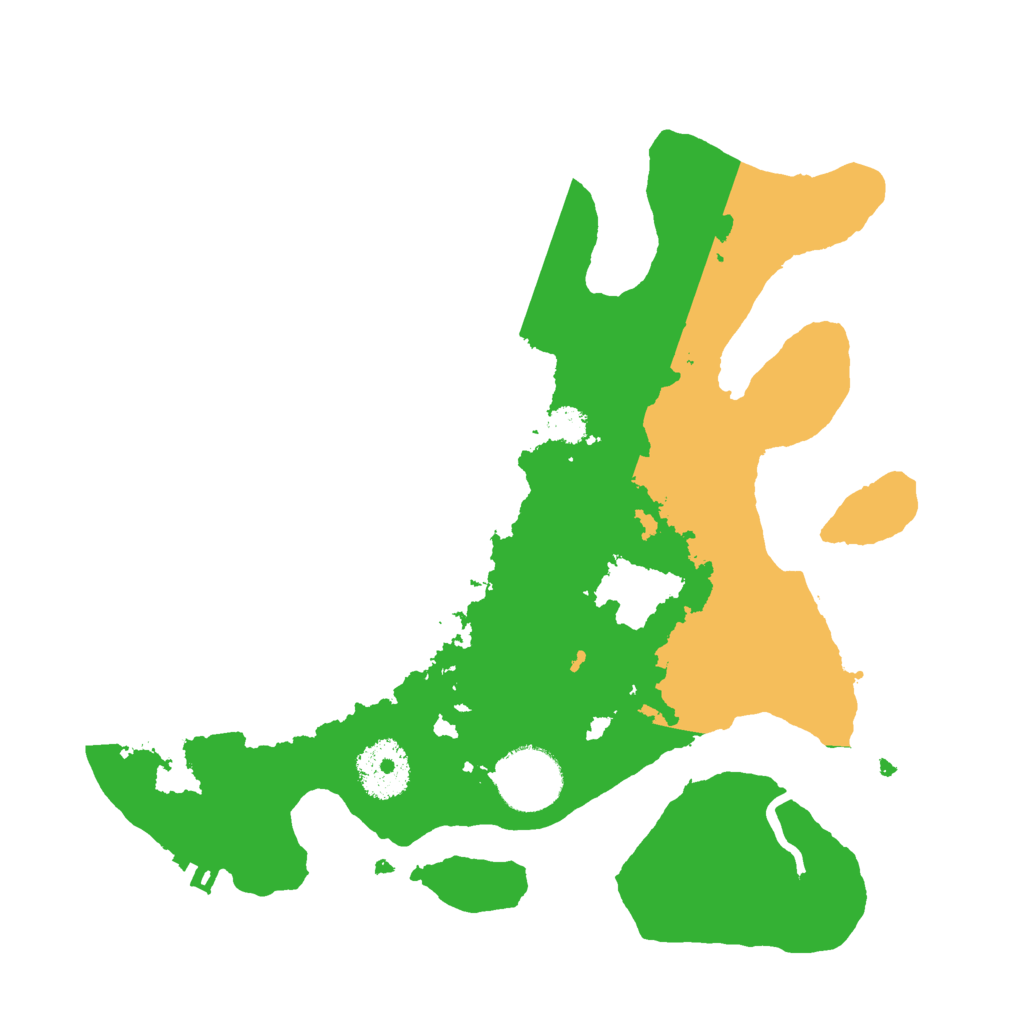 Biome Rust Map: Procedural Map, Size: 2800, Seed: 1761741231