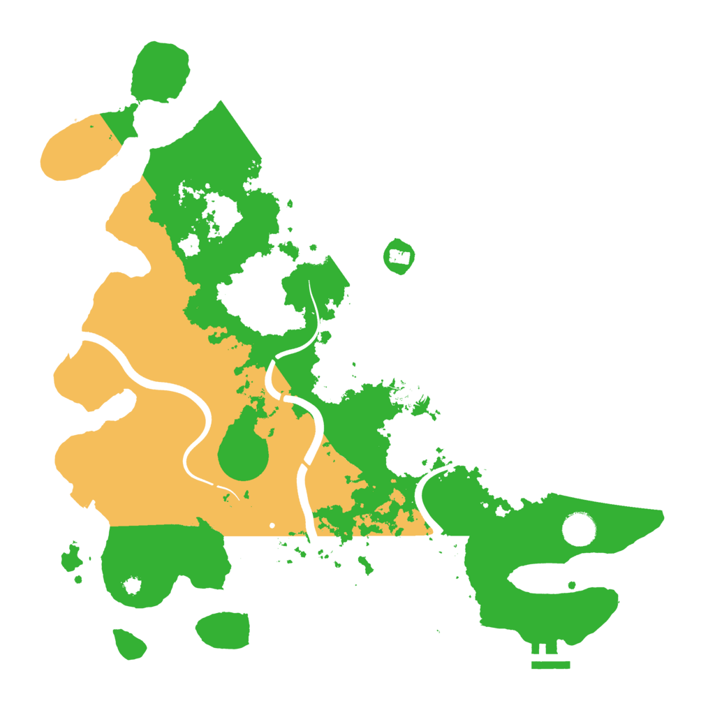 Biome Rust Map: Procedural Map, Size: 3750, Seed: 538484066
