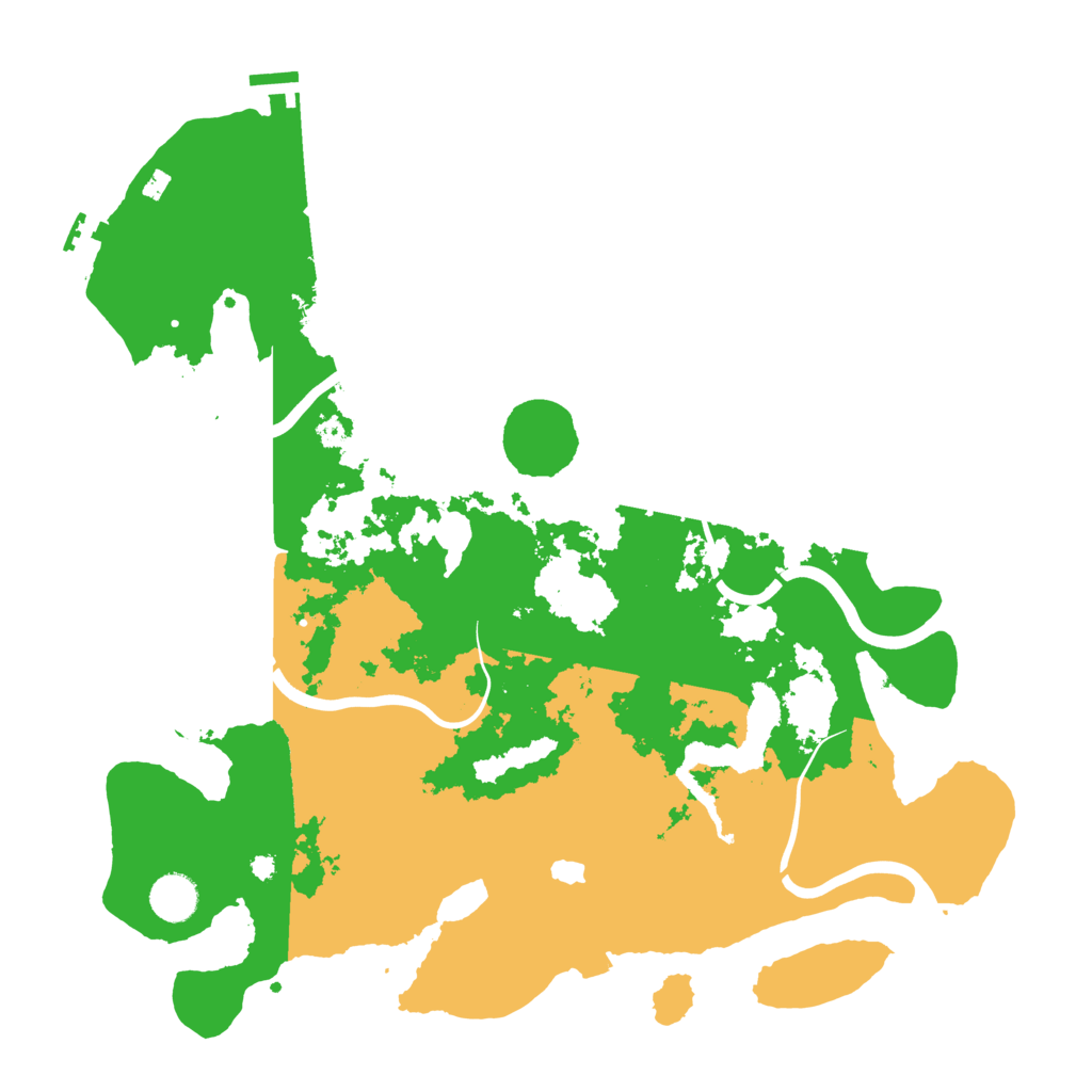 Biome Rust Map: Procedural Map, Size: 4000, Seed: 7960