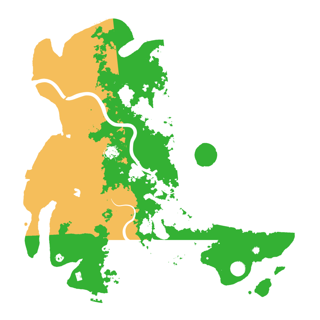 Biome Rust Map: Procedural Map, Size: 4000, Seed: 612285963