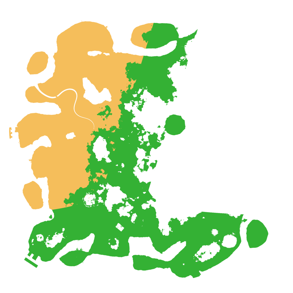 Biome Rust Map: Procedural Map, Size: 4000, Seed: 845346625