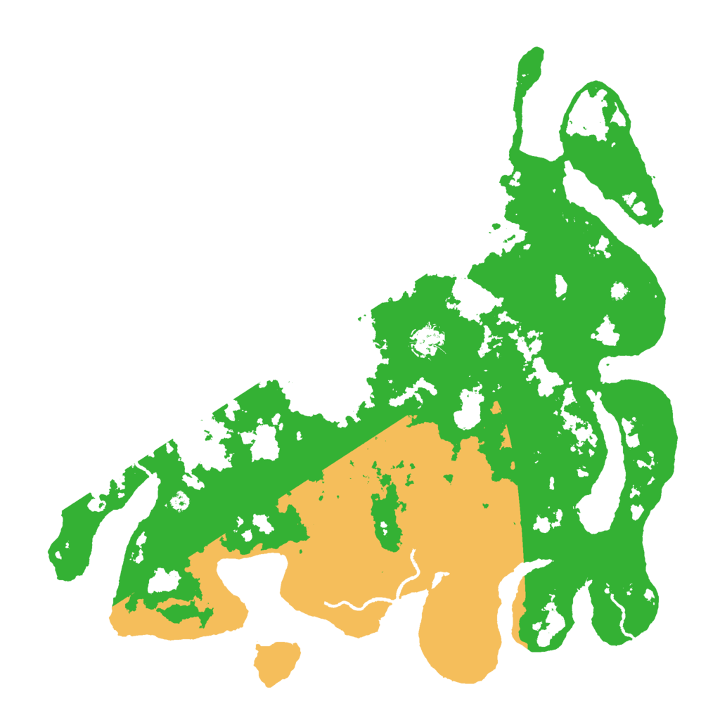 Biome Rust Map: Procedural Map, Size: 4000, Seed: 1015180375