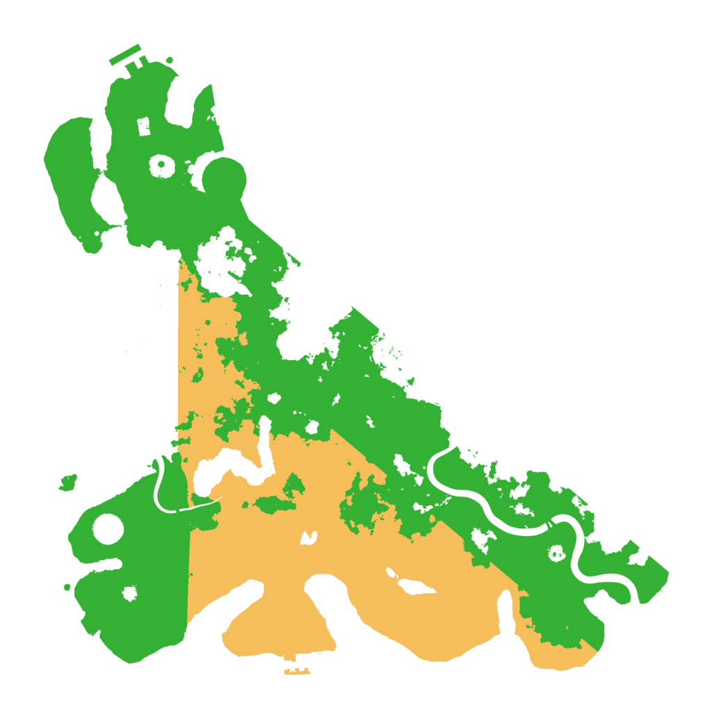 Biome Rust Map: Procedural Map, Size: 4250, Seed: 893265439