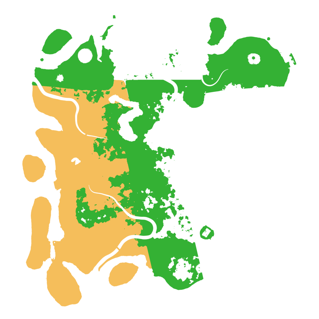 Biome Rust Map: Procedural Map, Size: 4000, Seed: 215236514