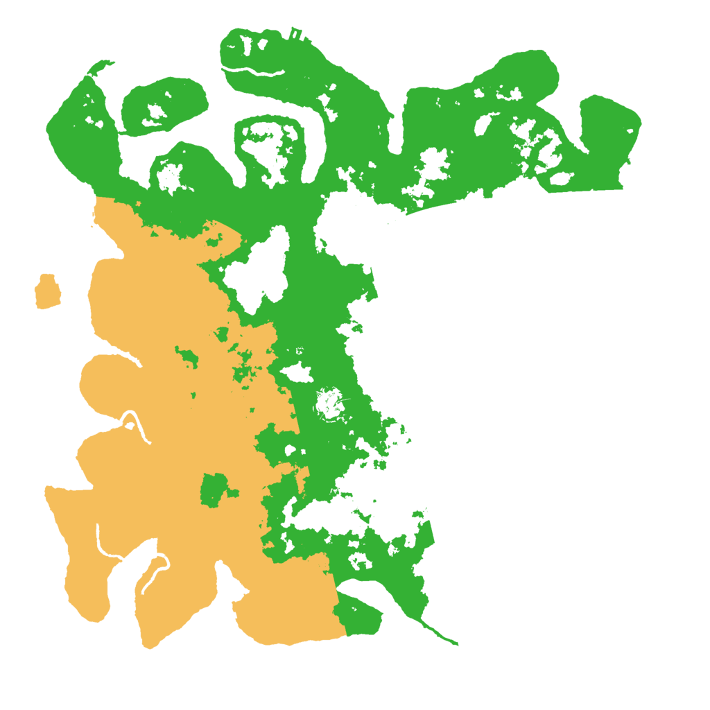 Biome Rust Map: Procedural Map, Size: 4000, Seed: 215236514