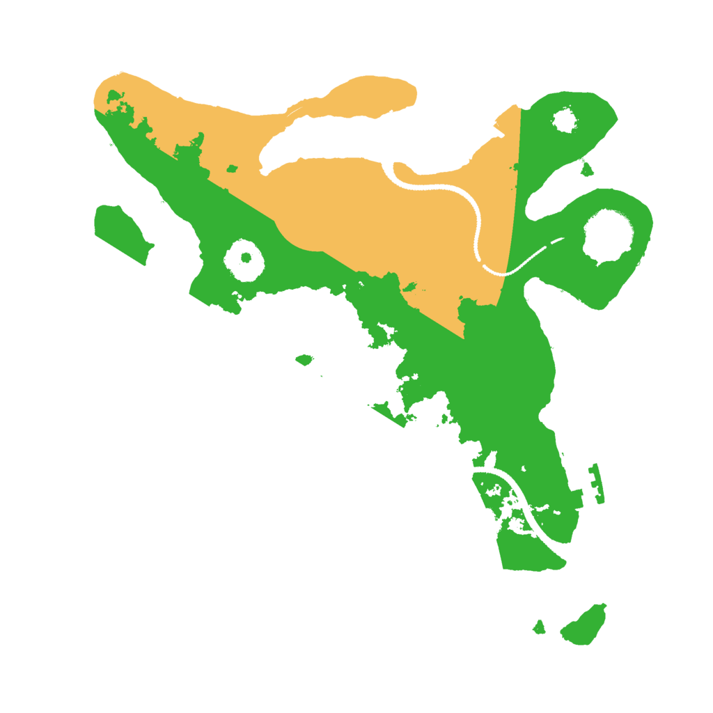 Biome Rust Map: Procedural Map, Size: 2700, Seed: 64383232