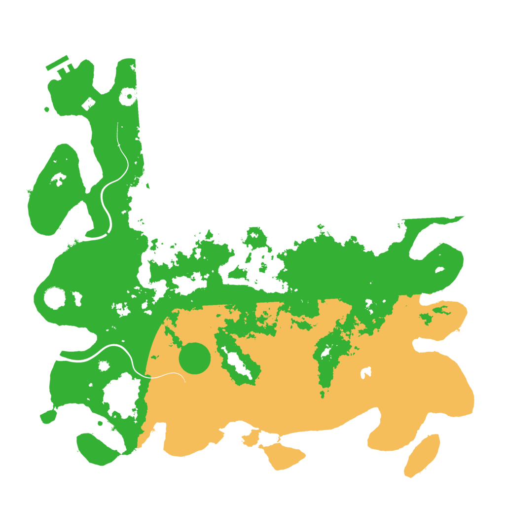 Biome Rust Map: Procedural Map, Size: 4200, Seed: 405799753