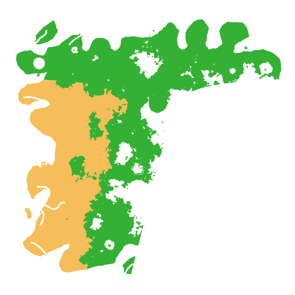 Biome Rust Map: Procedural Map, Size: 4500, Seed: 556