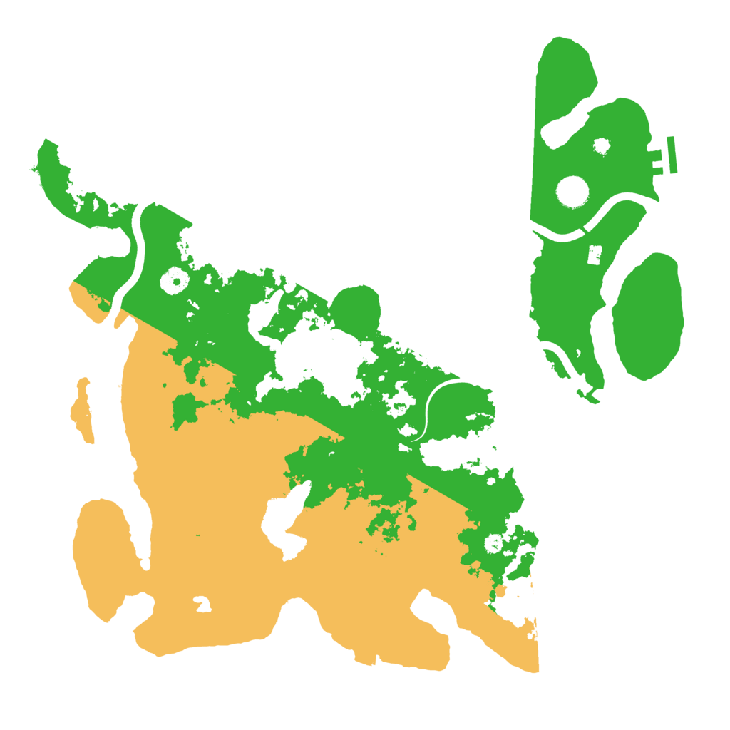 Biome Rust Map: Procedural Map, Size: 4000, Seed: 2131312312