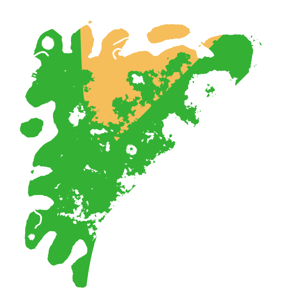 Biome Rust Map: Procedural Map, Size: 4250, Seed: 23444