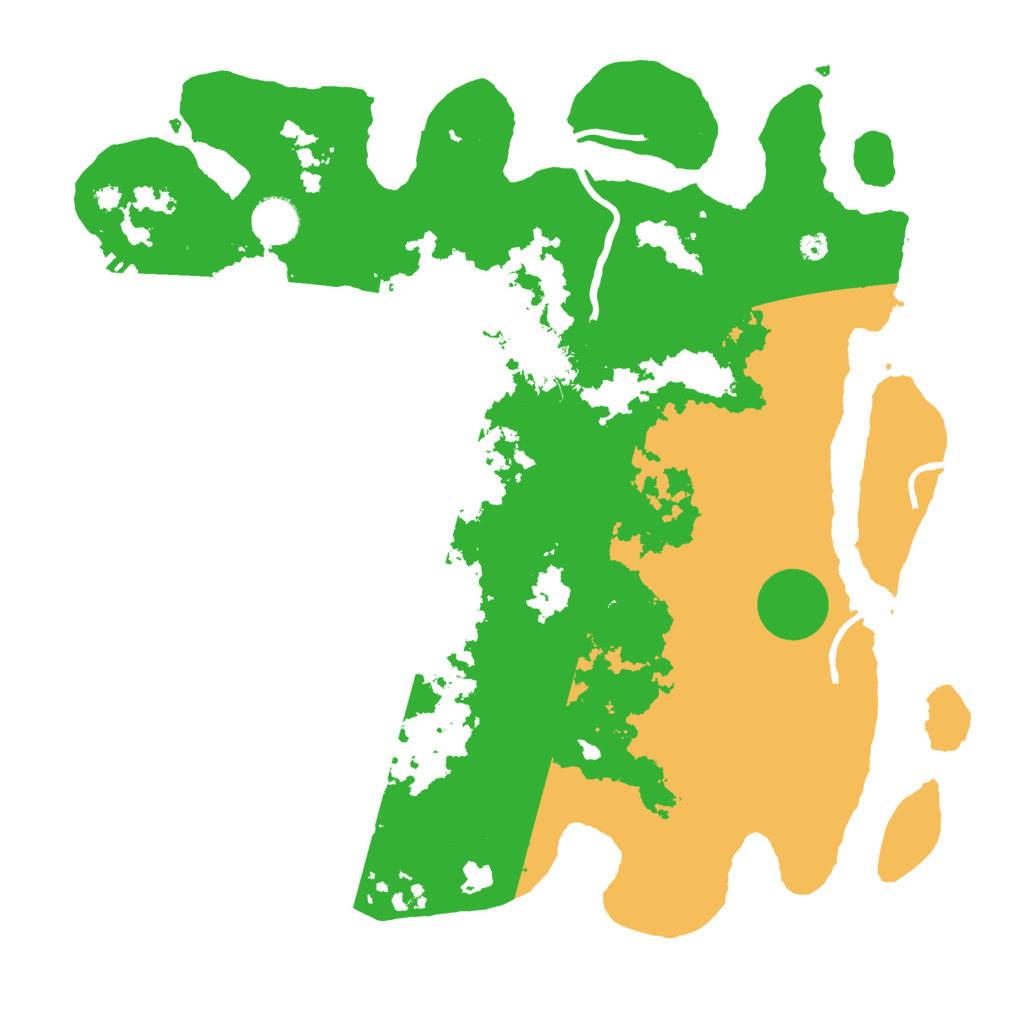 Biome Rust Map: Procedural Map, Size: 3800, Seed: 360