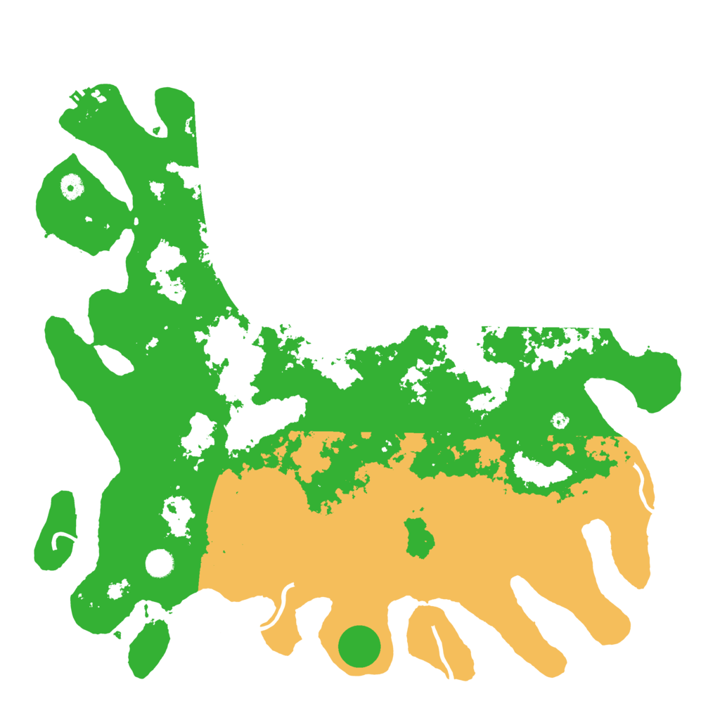 Biome Rust Map: Procedural Map, Size: 4500, Seed: 9876512