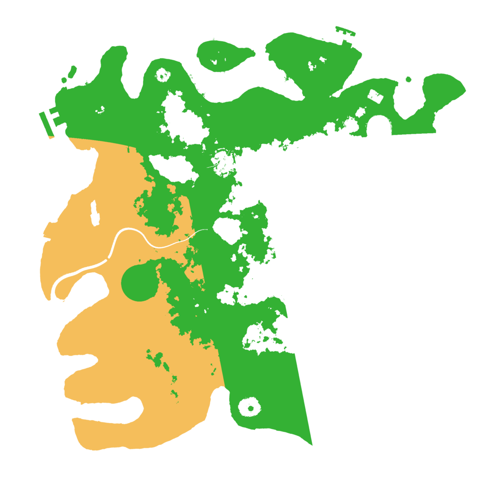 Biome Rust Map: Procedural Map, Size: 3600, Seed: 456123789