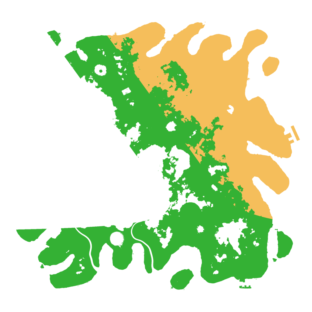Biome Rust Map: Procedural Map, Size: 4000, Seed: 11872305