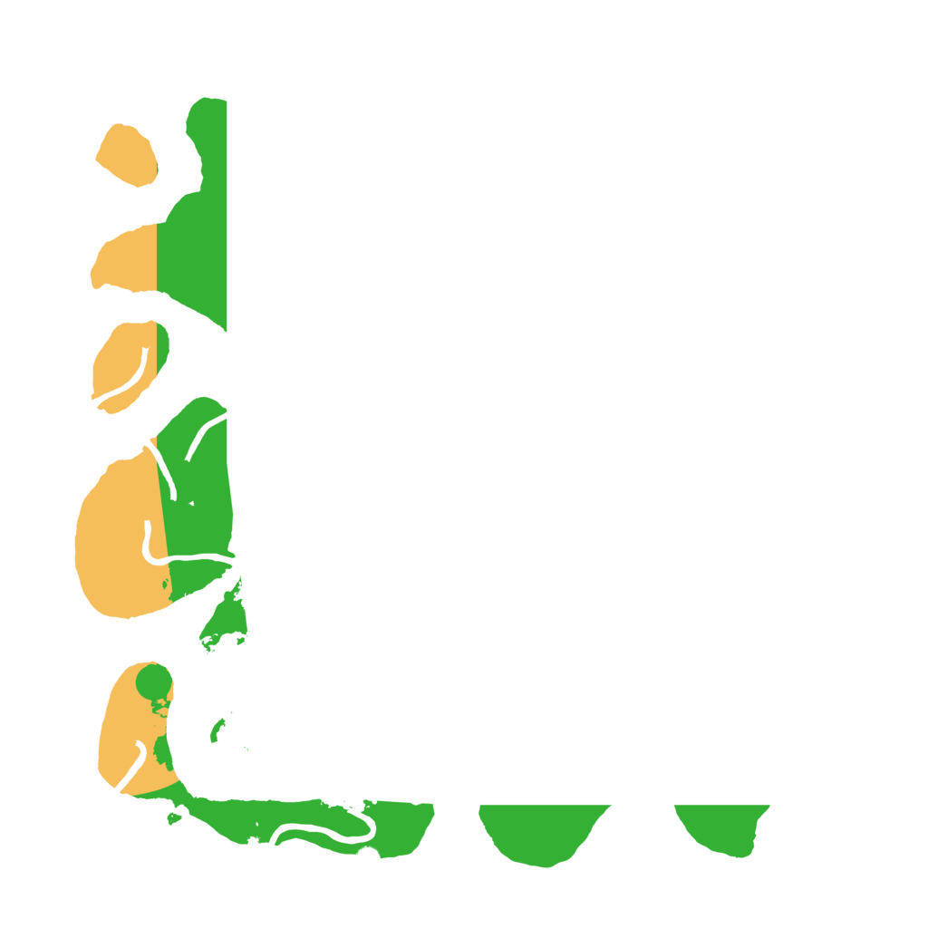 Biome Rust Map: Procedural Map, Size: 3500, Seed: 794523